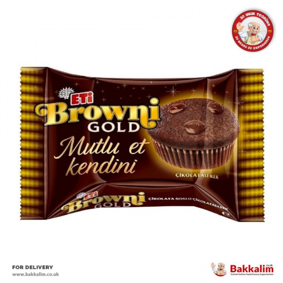 Eti Browni Gold 45 Gr Chocolate Sauce Cake - TURKISH ONLINE MARKET UK - £0.49