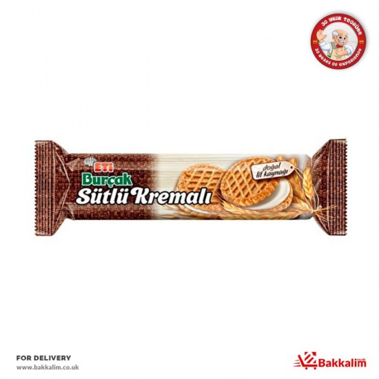 Eti Burcak 100 Gr Milky Cream Biscuit - TURKISH ONLINE MARKET UK - £0.89