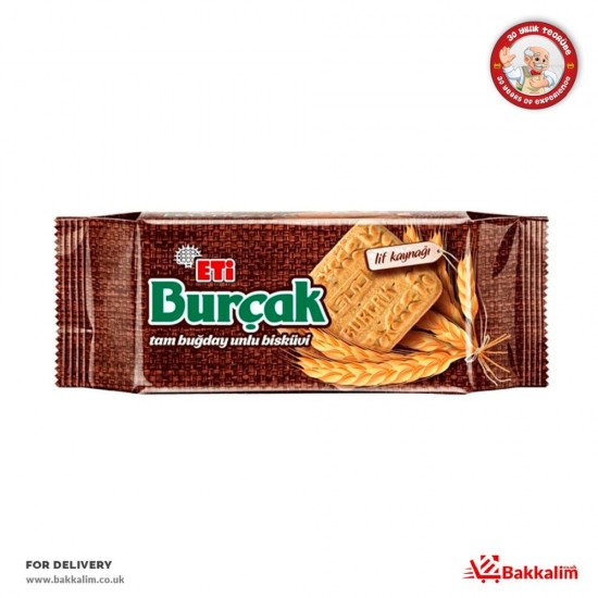 Eti Burçak 131 Gr Tam Buğday Unlu Bisküvi - TURKISH ONLINE MARKET UK - £0.99