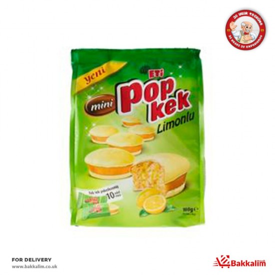 Eti Pop Kek 8 Mini Paket Limonlu - TURKISH ONLINE MARKET UK - £1.79