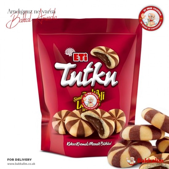 Eti Tutku Kakao Kremalı Mozaik Biskuvi 162gr - TURKISH ONLINE MARKET UK - £2.29