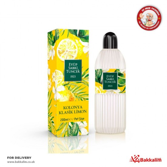 Eyup 200 Ml Sabri Tuncer Lemon Cologne - TURKISH ONLINE MARKET UK - £2.79