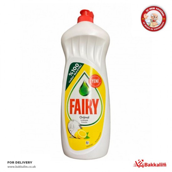 Fairy 650 Ml Original Lemon Scented Dishwashing Up Detergent - TURKISH ONLINE MARKET UK - £2.29