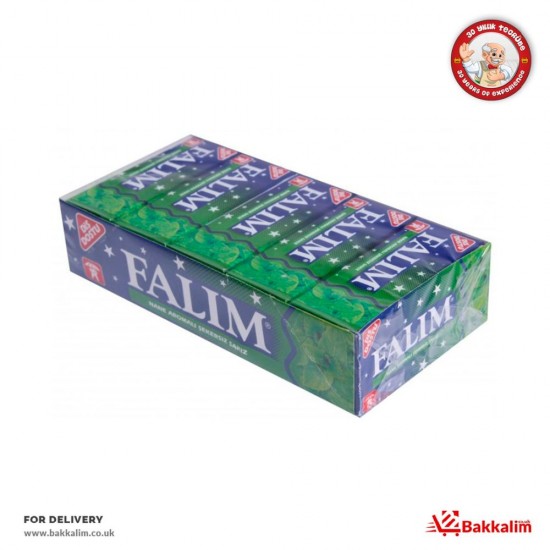 Falim 5 Pcs 20 Pack Mint Aromated Sugar Free Chewing Gum - TURKISH ONLINE MARKET UK - £6.99