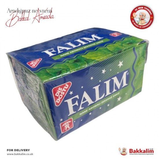 Falim Mint 100 Pieces Chewing Gum - TURKISH ONLINE MARKET UK - £3.49