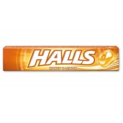 Halls Honey And Lemon Candy 33 Gr