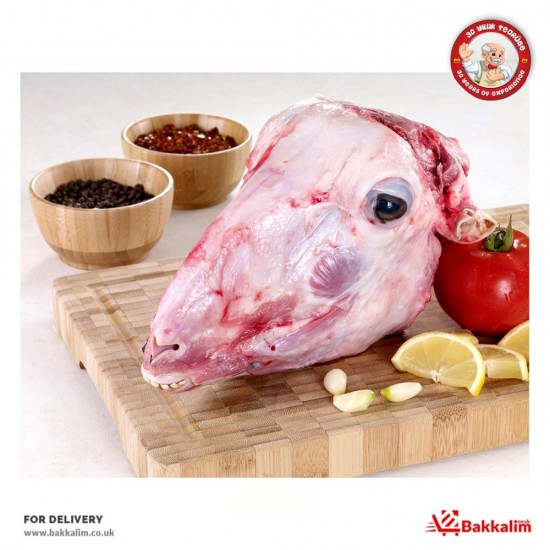 Halal 1 Pcs Fresh Lamb Head - TURKISH ONLINE MARKET UK - £5.79