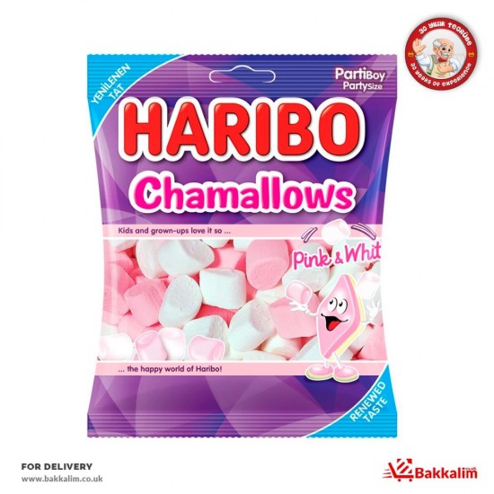 Haribo 150 Gr  Pembe Ve Beyaz  Chamallows - TURKISH ONLINE MARKET UK - £0.89