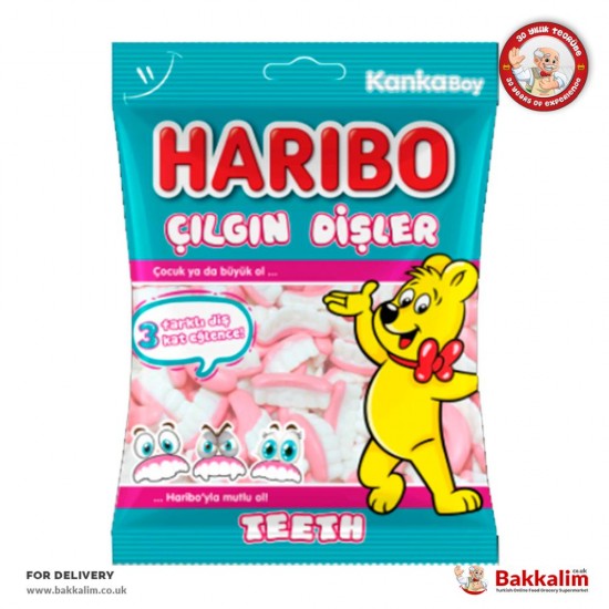 Haribo 80 Gr Crazy Teeth - TURKISH ONLINE MARKET UK - £0.79