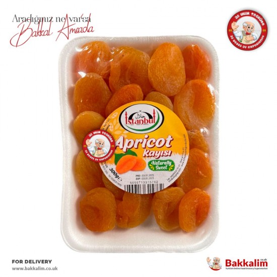 Istanbul 300 Gr Apricot Naturally Sweet - TURKISH ONLINE MARKET UK - £4.79