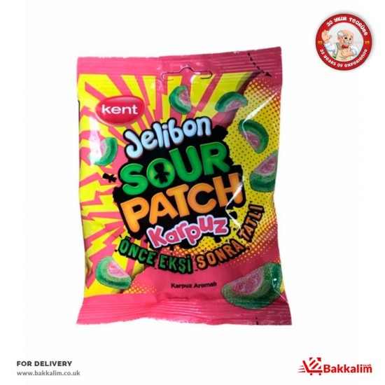 Kent  80 Gr Jelibon Sour Patch Watermelon Sweets Halal - TURKISH ONLINE MARKET UK - £0.99
