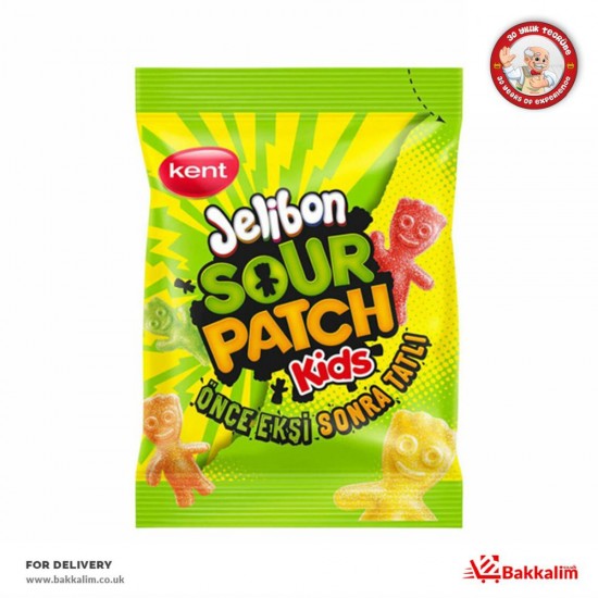 Kent 80 Gr Jelibon Sour Patch Karışık Meyve Aromalı Ekşili Şeker Helal - TURKISH ONLINE MARKET UK - £1.19