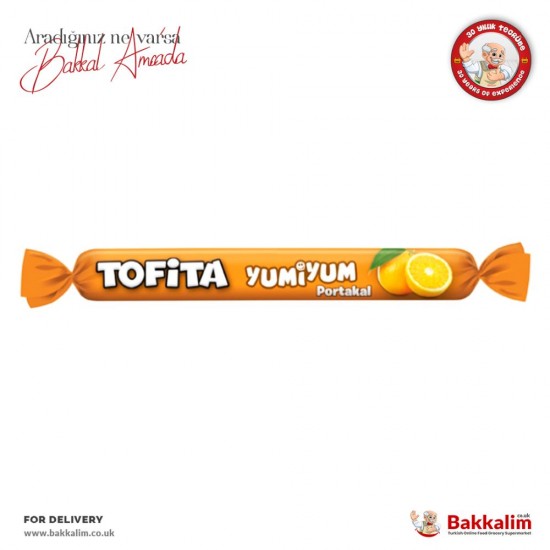 Kent Tofita 7 G Orange Fruit Juice Toffe Candy - TURKISH ONLINE MARKET UK - £0.19