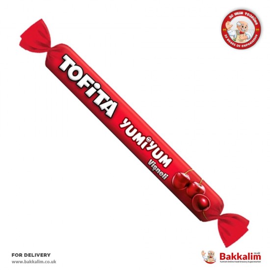 Kent Tofita 7 Gr Vişne Meyve Sulu Toffe Şeker - TURKISH ONLINE MARKET UK - £0.19