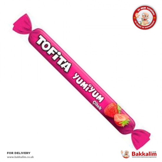 Kent Tofita 7 Gr Strawberry Fruit Juice Toffe Candy - TURKISH ONLINE MARKET UK - £0.19