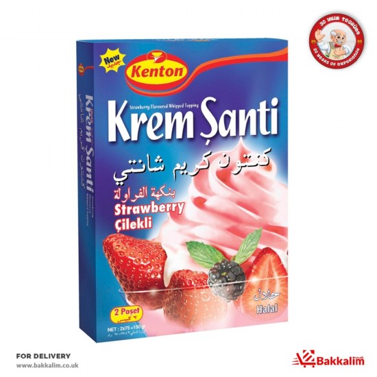 Kenton 150 Gr Strawberry Whipped Cream - TURKISH ONLINE MARKET UK - £2.49