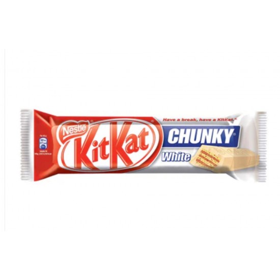 Kit Kat Chunky White Chocolate 40 G - TURKISH ONLINE MARKET UK - £0.49