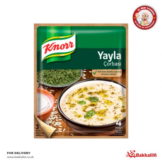 Knorr 75 Gr Yayla Yoghurt Soup - TURKISH ONLINE MARKET UK - £0.99