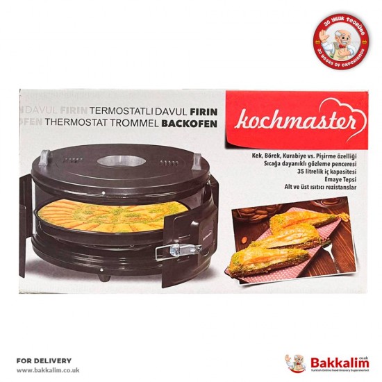 Kochmaster Electric Drum Oven With Thermostat - TURKISH ONLINE MARKET UK - £54.99