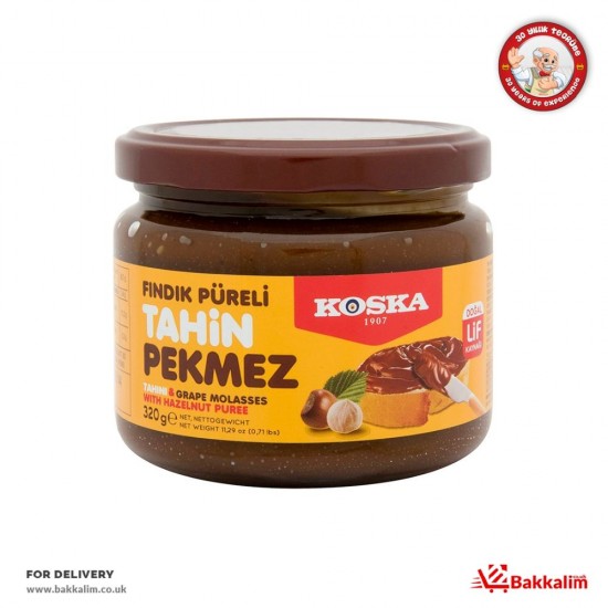 Koska 320 Gr  Fındıklı Püre Tahin Pekmezi - TURKISH ONLINE MARKET UK - £3.99