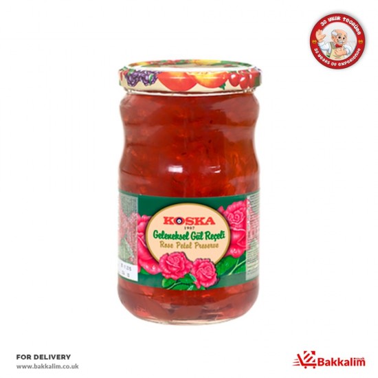 Koska 380 Gr Rose Petal Preserve Jam - TURKISH ONLINE MARKET UK - £2.79