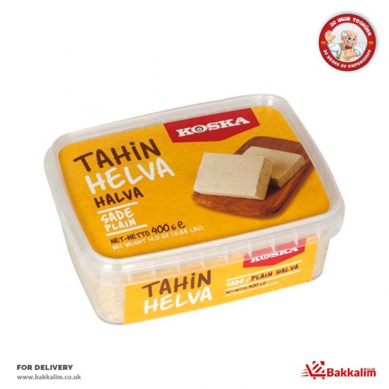 Koska 400 Gr Plain Halva - TURKISH ONLINE MARKET UK - £3.89