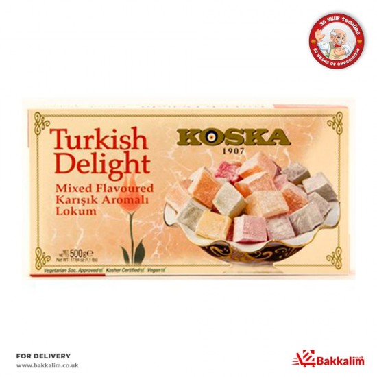 Koska  400 Gr Turkish Delight Mix Flavoured - TURKISH ONLINE MARKET UK - £4.29