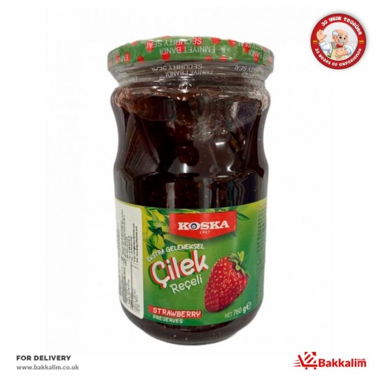 Koska 760 Gr Strawberry Jam - TURKISH ONLINE MARKET UK - £3.99