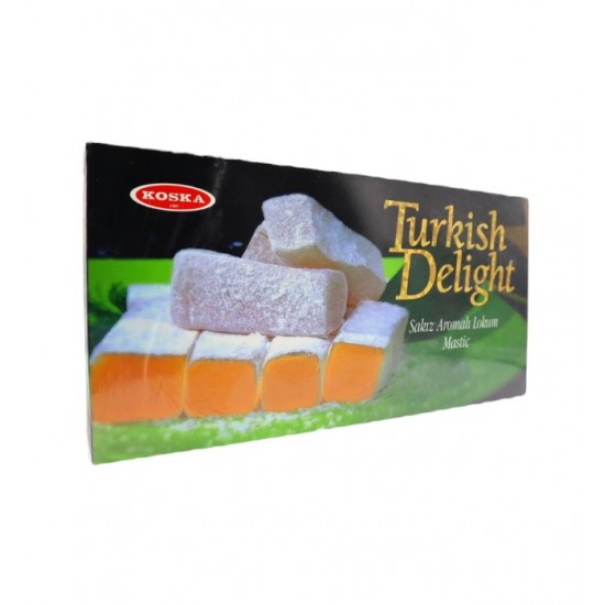 Koska Turkish Delight With Gum Aroma 400 Gr - TURKISH ONLINE MARKET UK - £4.19