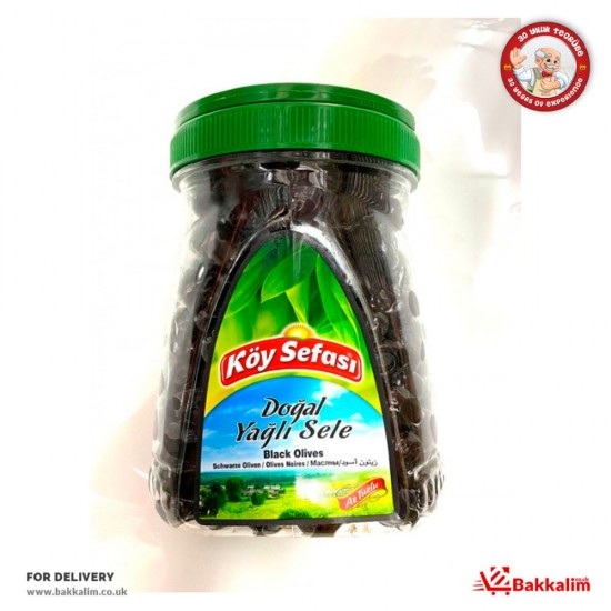 Koy Sefasi 1500 Gr Natural Black Olives - TURKISH ONLINE MARKET UK - £8.49