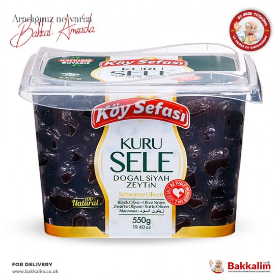 Koy Sefasi N550 G Natural Black Olive Kuru Sele - TURKISH ONLINE MARKET UK - £6.39