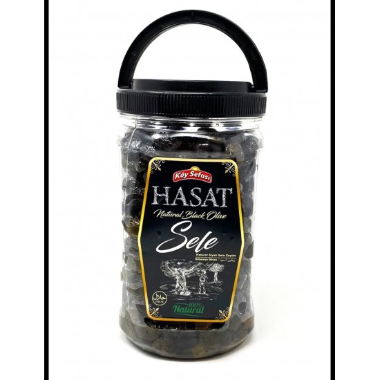 Koy Sefasi Hasat Natural Black Olives 1200 G - TURKISH ONLINE MARKET UK - £5.79