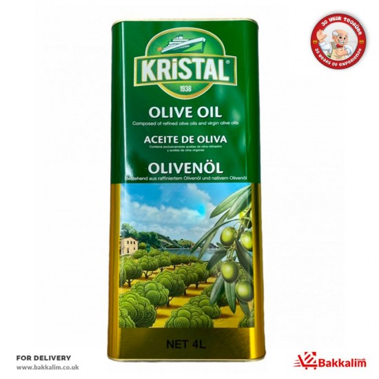 Kristal 4000 Ml Olive Oil - TURKISH ONLINE MARKET UK - £26.99