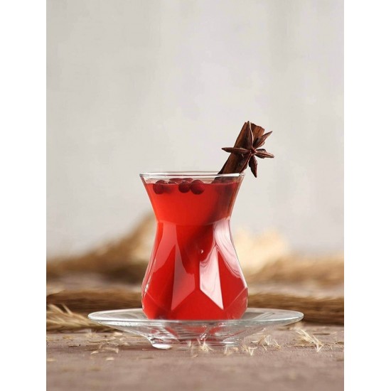 Lav Alya Tea Glasses Ayl326 6pcs - TURKISH ONLINE MARKET UK - £7.99