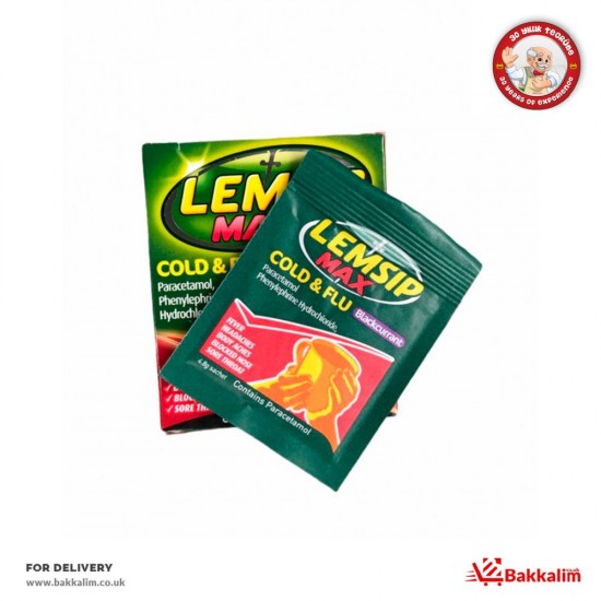 Lemsip Max 5 Pcs Cold And Flu - TURKISH ONLINE MARKET UK - £4.49