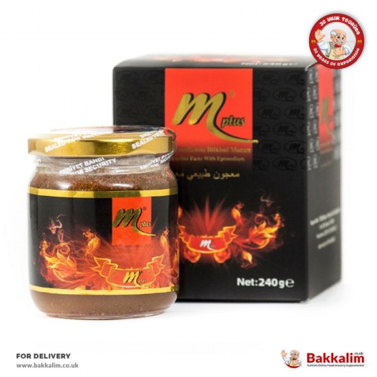Maccun Plus 240 Gr Honey Herbal Paste - TURKISH ONLINE MARKET UK - £26.99