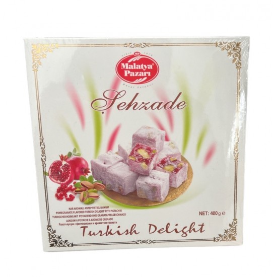 Malatya Pomegranate Pistachio Delight 400g - TURKISH ONLINE MARKET UK - £5.99