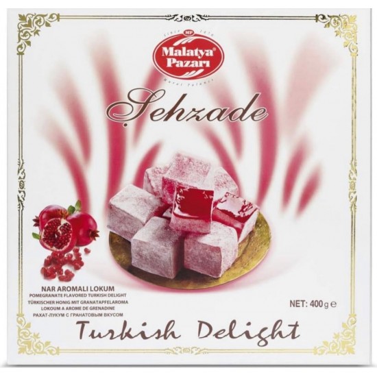 Malatya Rose Turkish Delight 400g - TURKISH ONLINE MARKET UK - £3.69