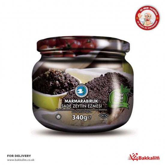 Marmarabirlik 340 Gr Siyah Zeytin Ezmesi - TURKISH ONLINE MARKET UK - £3.29