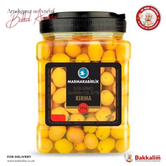 Marmarabirlik Cracked Green Olives 1600 G - TURKISH ONLINE MARKET UK - £6.99