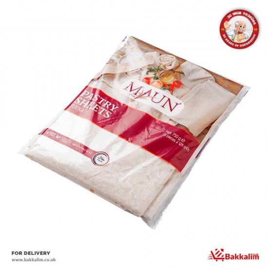 Maun 750g  6 Pcs Pastry Sheets - TURKISH ONLINE MARKET UK - £4.19