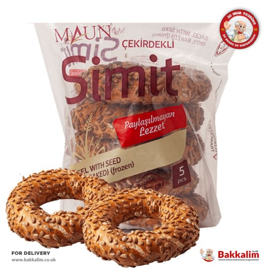 Maun 5 Pcs Bagel With Seed - TURKISH ONLINE MARKET UK - £4.69