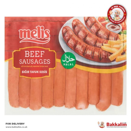 Melis 500 Gr Beef Chicken Sausage - TURKISH ONLINE MARKET UK - £3.69