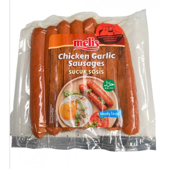 Melis Chicken Garlic Sausage 350 G - TURKISH ONLINE MARKET UK - £3.19