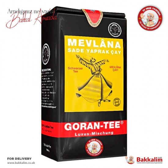 Mevlana 1000 Gr Goran Tea Ceylon Pure Leaf Tea - TURKISH ONLINE MARKET UK - £17.99