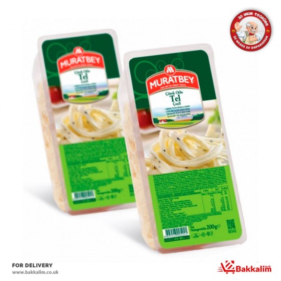 Muratbey 200 Gr Çörek Otlu Tel Çeçil Peynir - TURKISH ONLINE MARKET UK - £4.99
