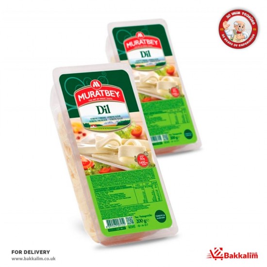 Muratbey 200 Gr String Cheese - TURKISH ONLINE MARKET UK - £4.69