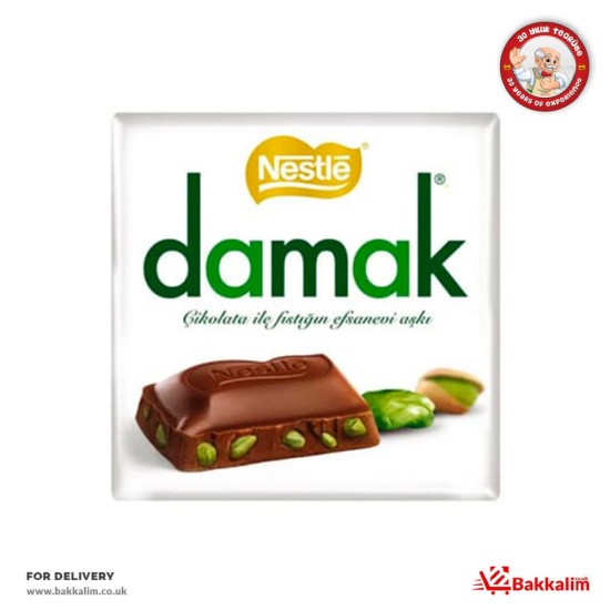 Nestle 65 Gr Damak Chocolate With Pistachio - TURKISH ONLINE MARKET UK - £2.99