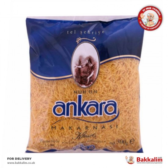 Nuhun Ankara 500 Gr Vermicelli Pasta - TURKISH ONLINE MARKET UK - £1.39