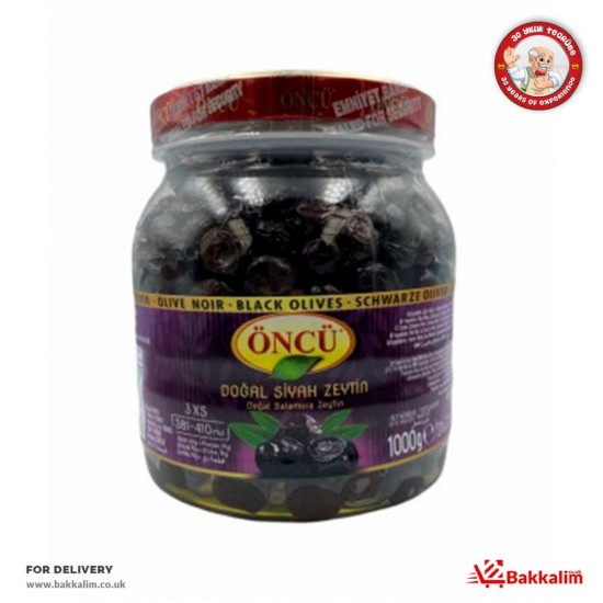 Oncu 1000 Gr 3XS Naturel Black Olive - TURKISH ONLINE MARKET UK - £4.39